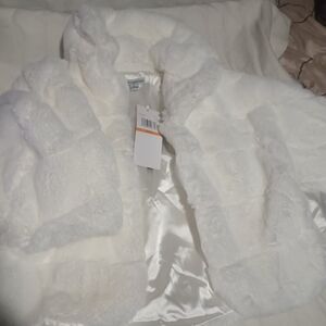 Nina Leonard White Kids Jacket